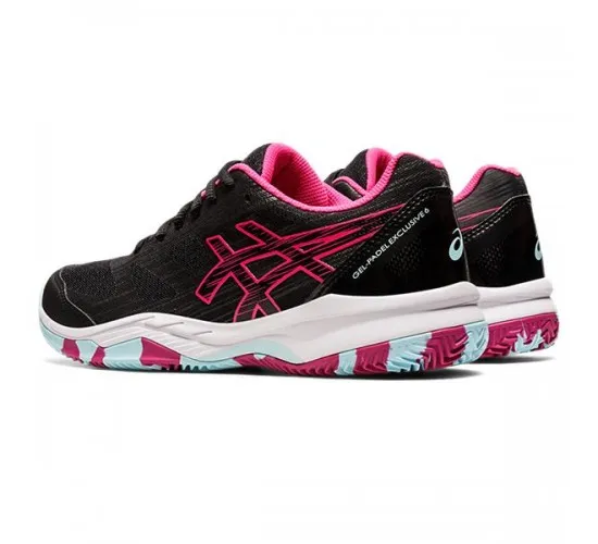 ASICS GEL-PADEL EXCLUSIVE 6 BLACK/PINK GLO