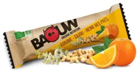 Barretta energetica Baouw Organic agli agrumi / anacardi / olmaria 25g