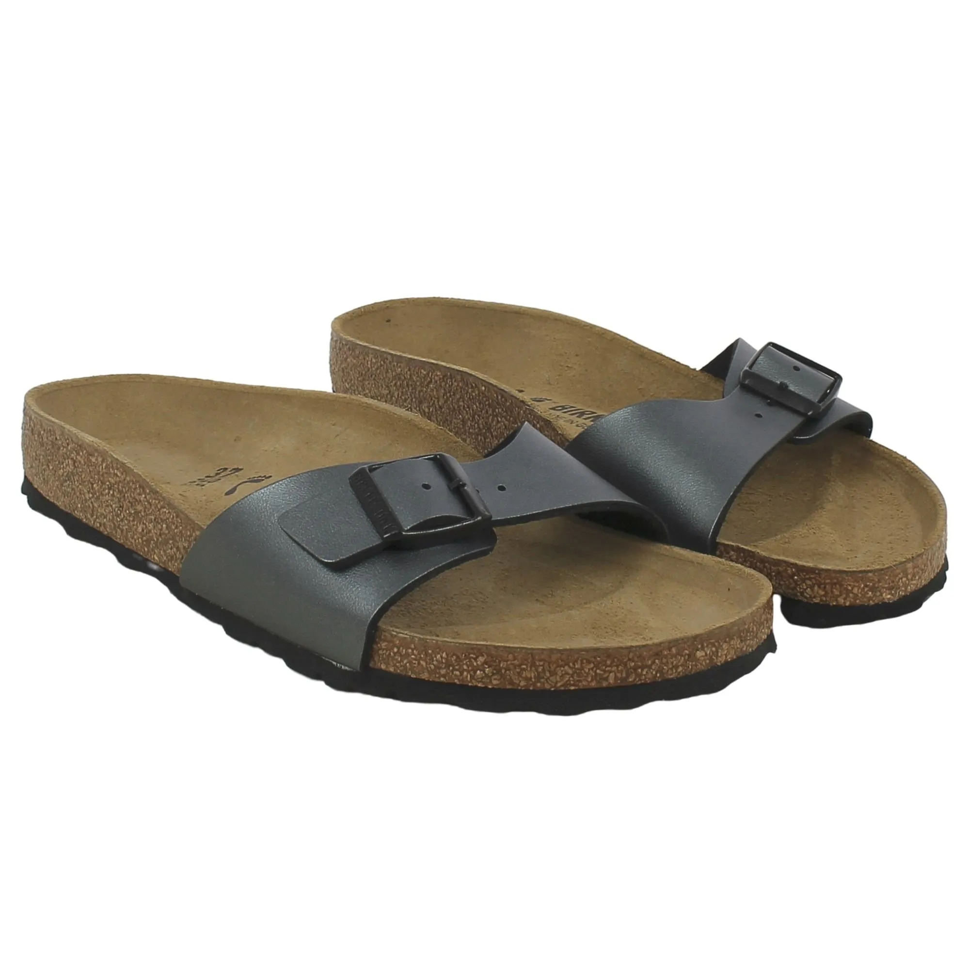 Birkenstock  Pianelle Madrid Metallic Black 