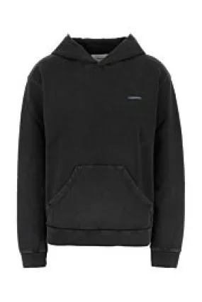 Black cotton blend sweatshirt    