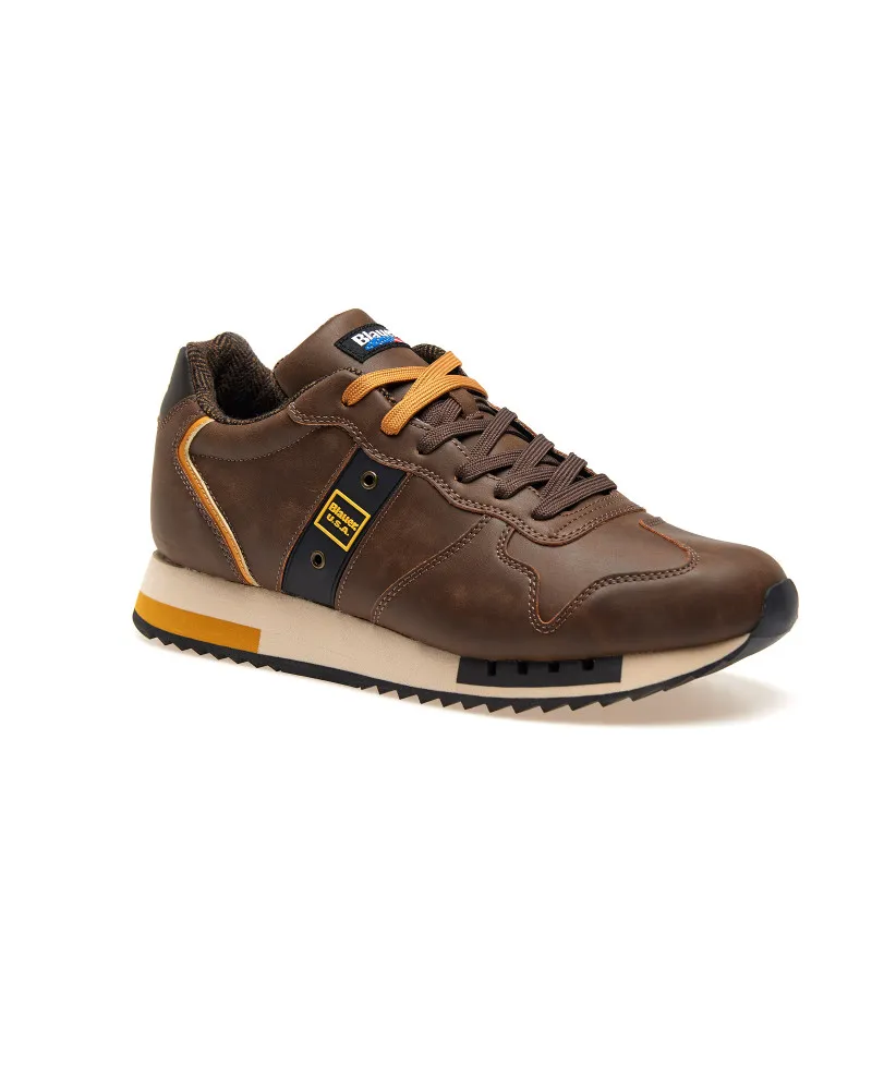Blauer sneakers uomo Queens brown F4QUEENS02