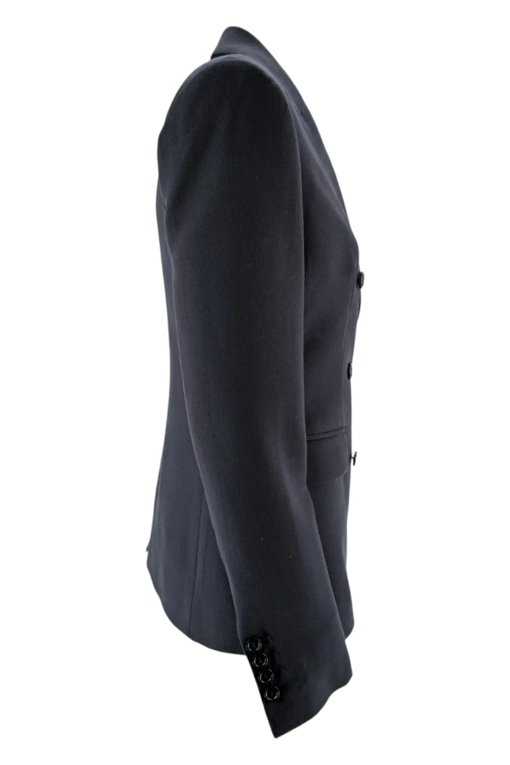 blazer donna in lana blu