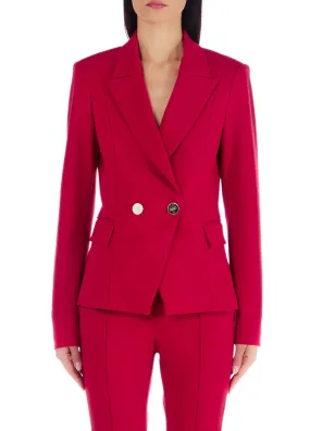 Blazer rosso doppiopetto