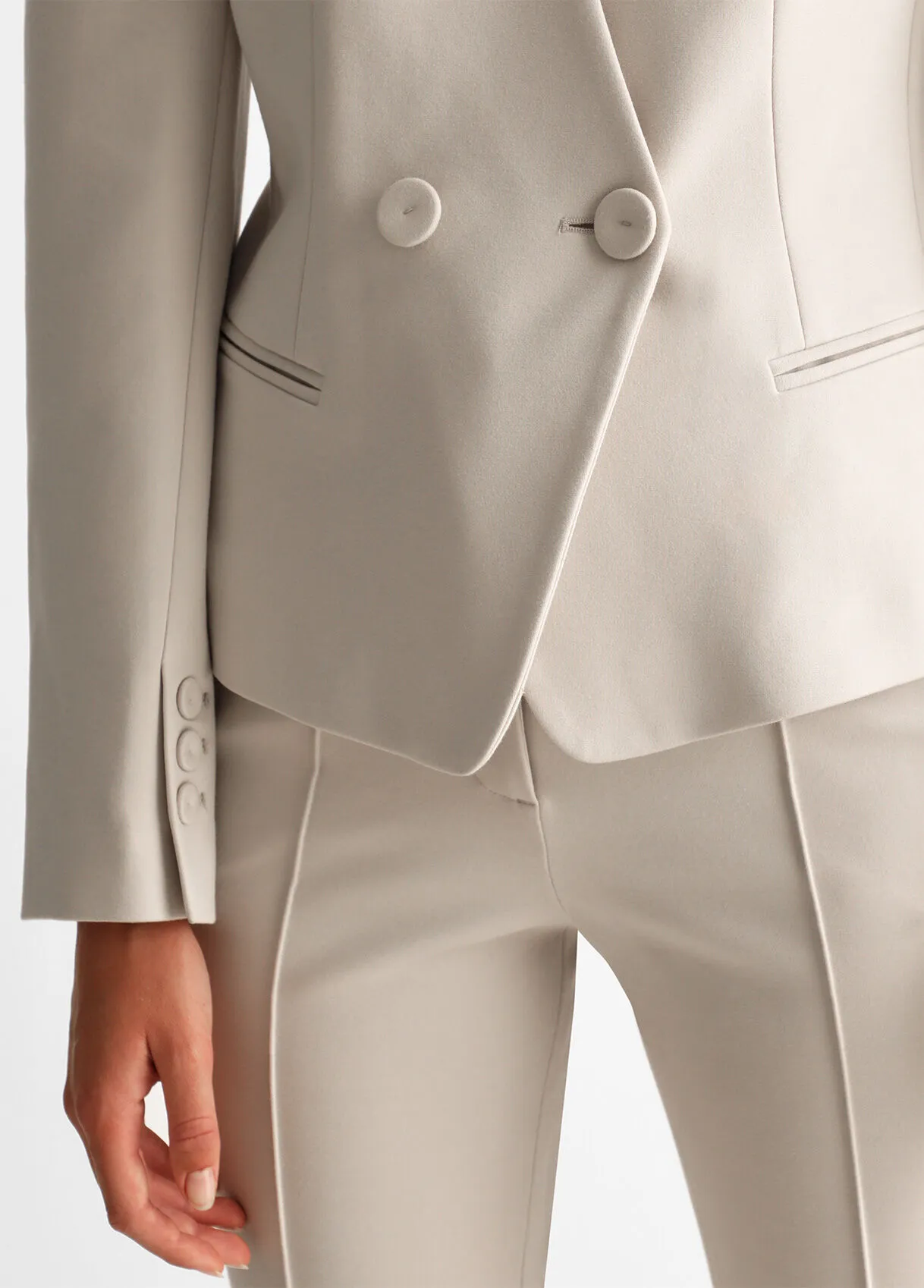Blazer slim cropped
