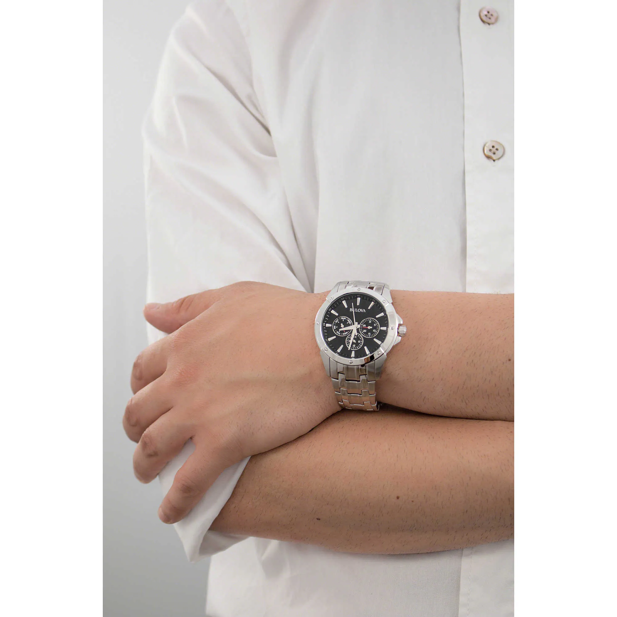 Bulova Dress Men’s Multifunction Watch 96C107