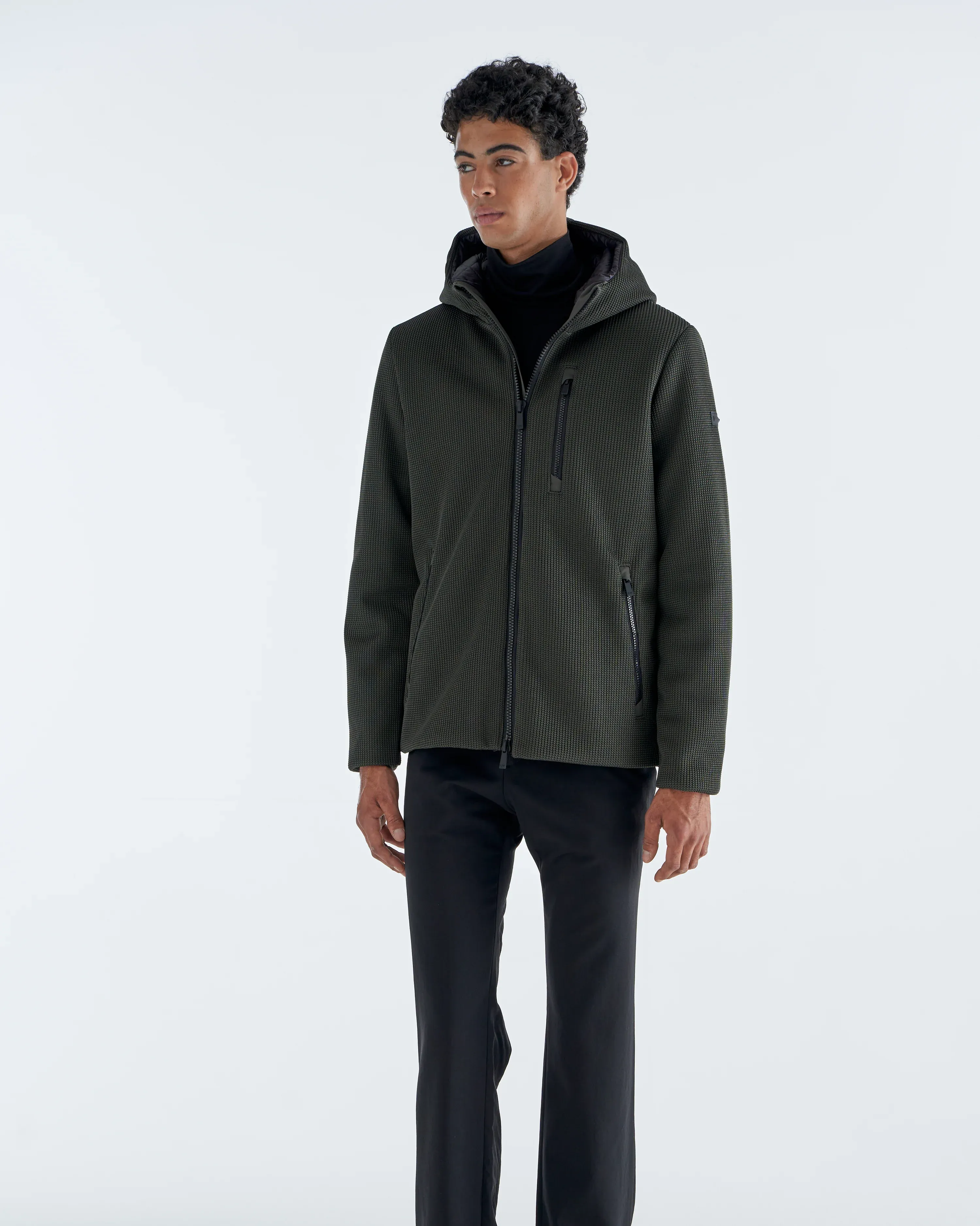 Burber Knitted Jacket / Green