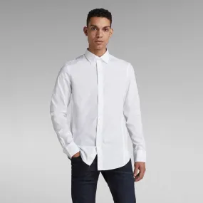 CAMICIE Uomo G-STAR D17026-C271 SLIM SHIRT 110 WHITE