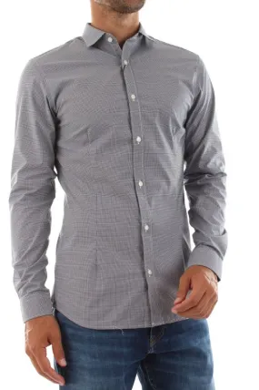 CAMICIE Uomo JACK&JONES Premium 12169060 PARMA MIX DARK NAVY