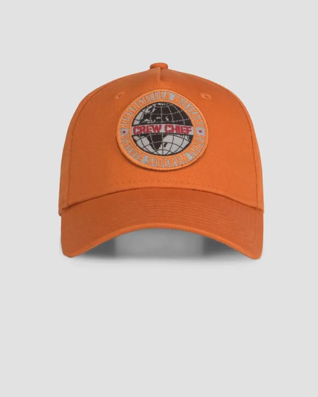 Cappellino arancione da uomo Aeronautica Militare