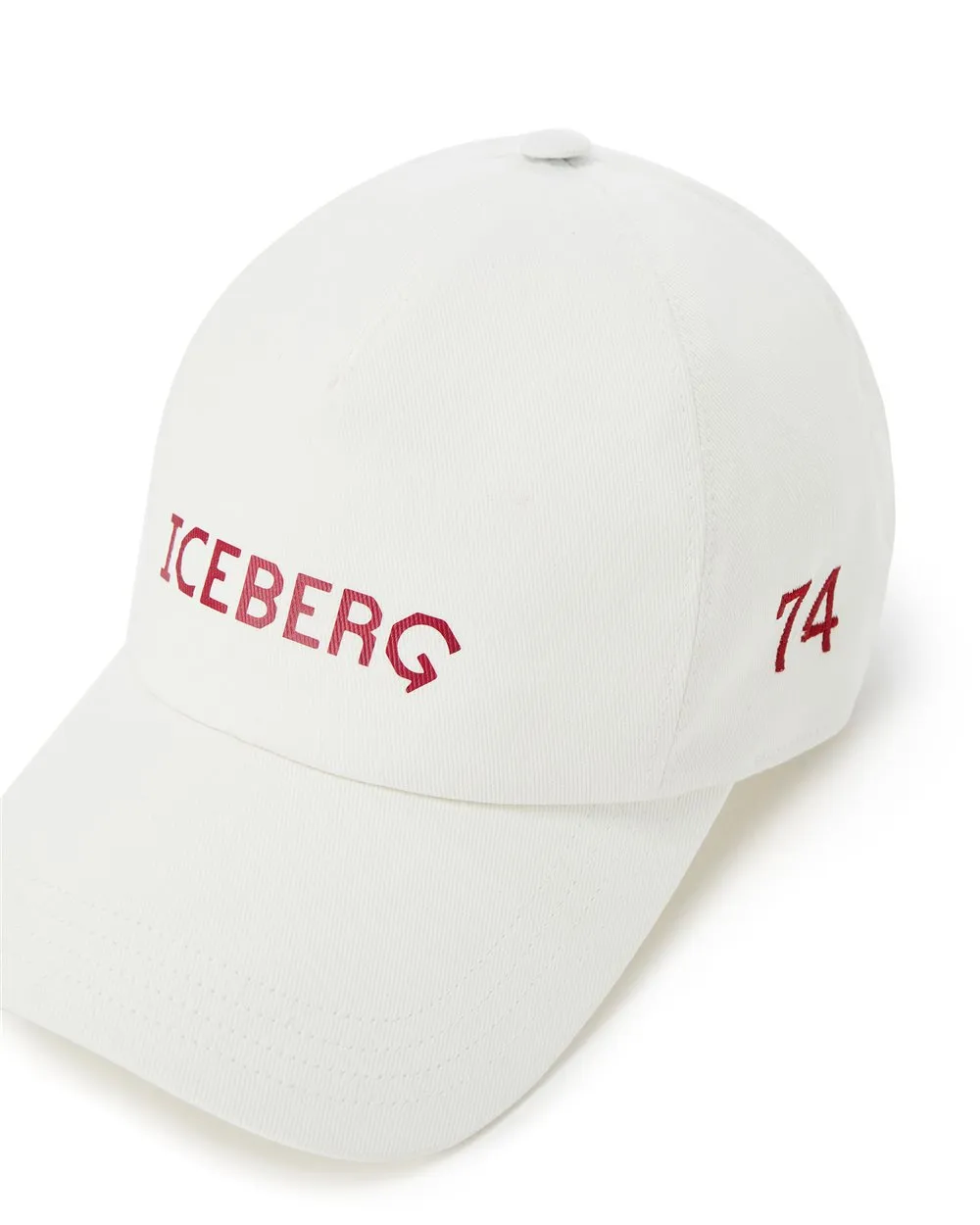 Cappellino baseball con logo a contrasto