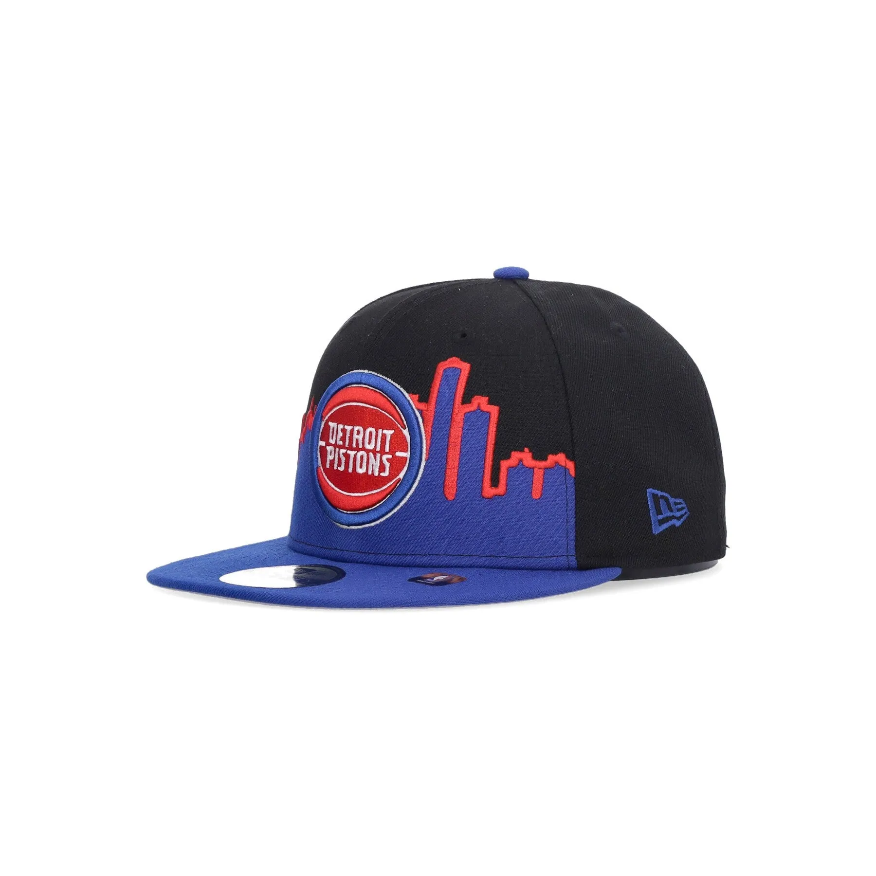 Cappellino Visiera Piatta Uomo Nba Tip Off 5950 Detpis Black/original Team Colors