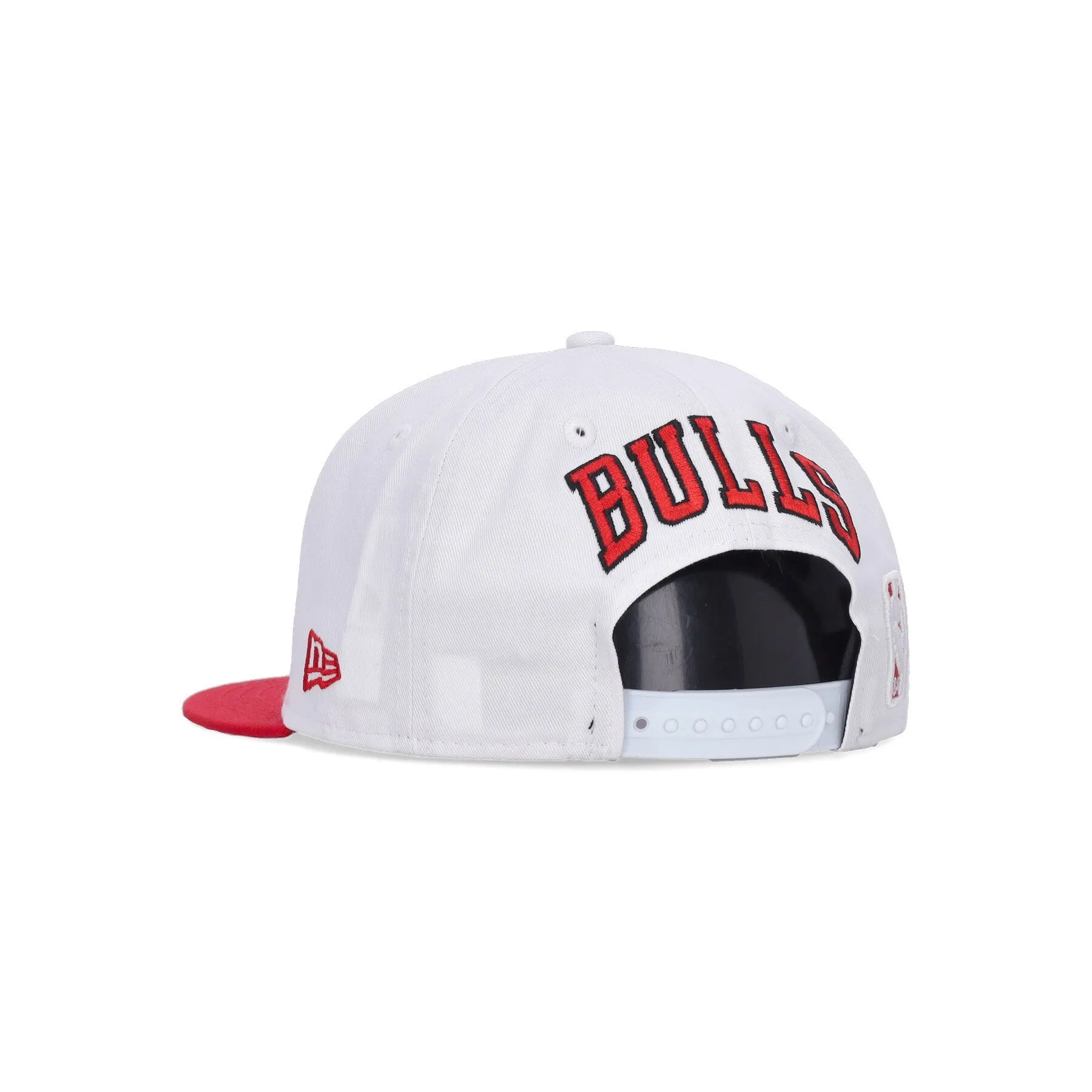 Cappellino Visiera Piatta Uomo Nba White Crown Team 950 Chibul White/original Team Colors