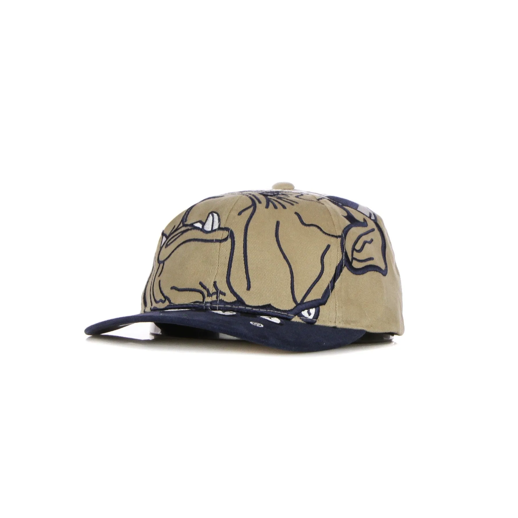 Cappellino Visiera Piatta Uomo Ncaa Big Logo Deadstock Snapback Geohoy Grey/navy