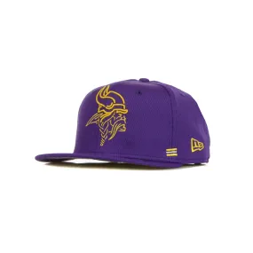Cappellino Visiera Piatta Uomo Nfl Sideline Home 950 Minvik Original Team Colors