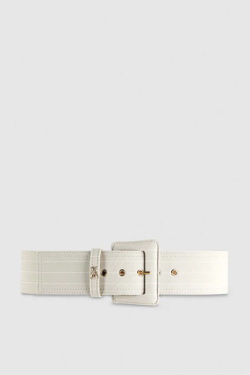 Ceinture en tissu, taille haute