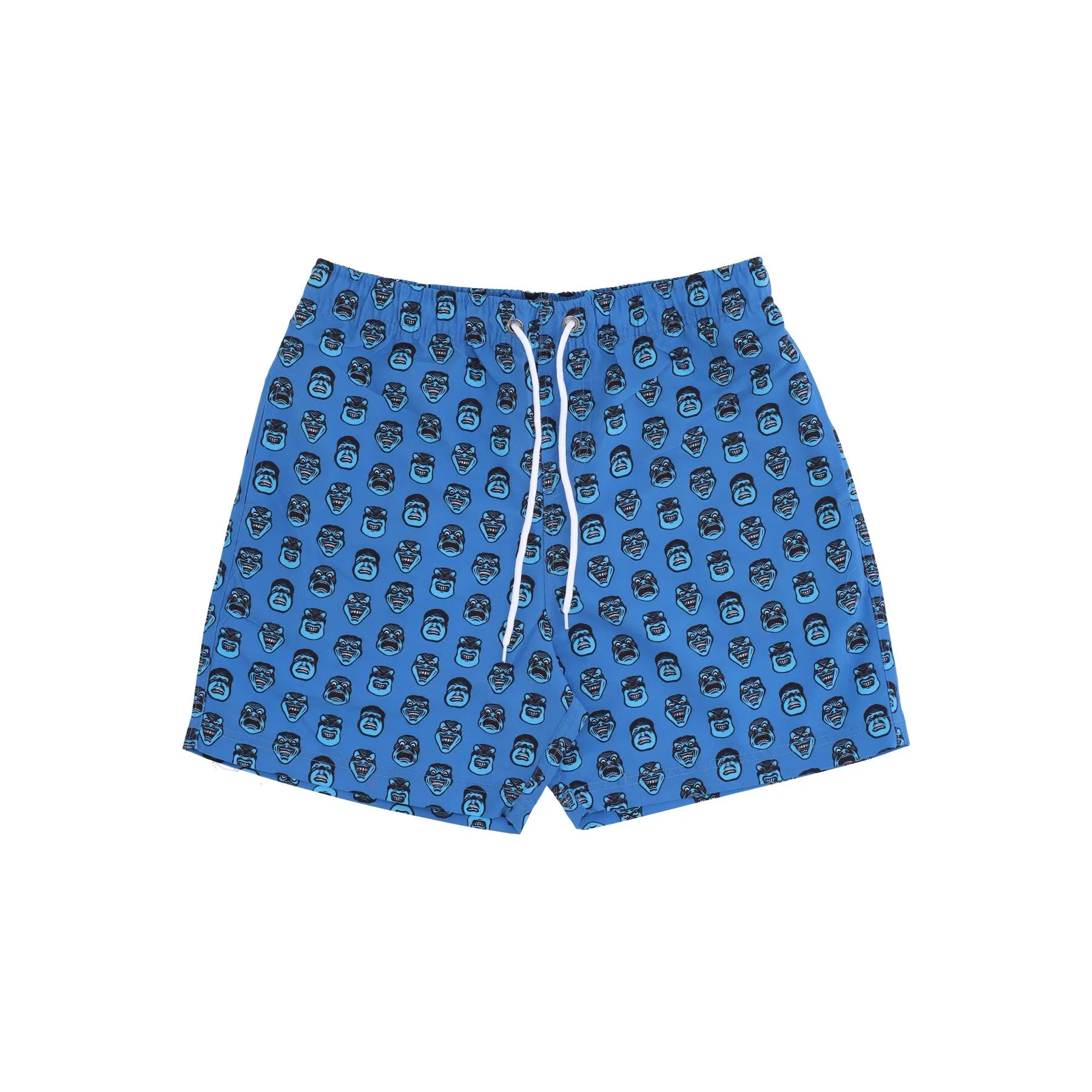 Costume Pantaloncino Uomo Sw Faces Swimshort Vintage Royal
