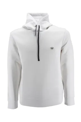 Emporio Armani Hooded Sweatshirt / White