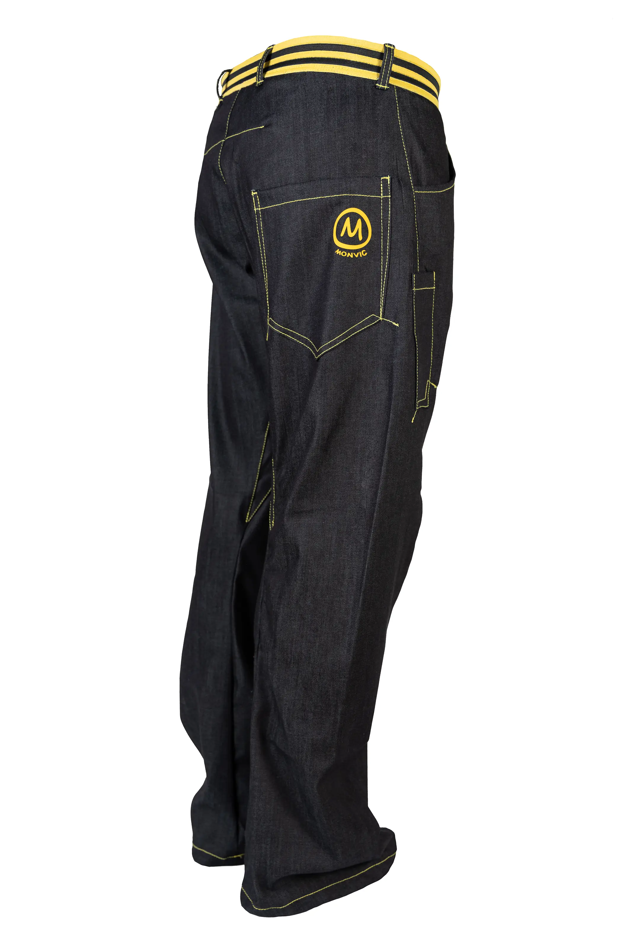 --Jeans donna denim GEO STRIPES-