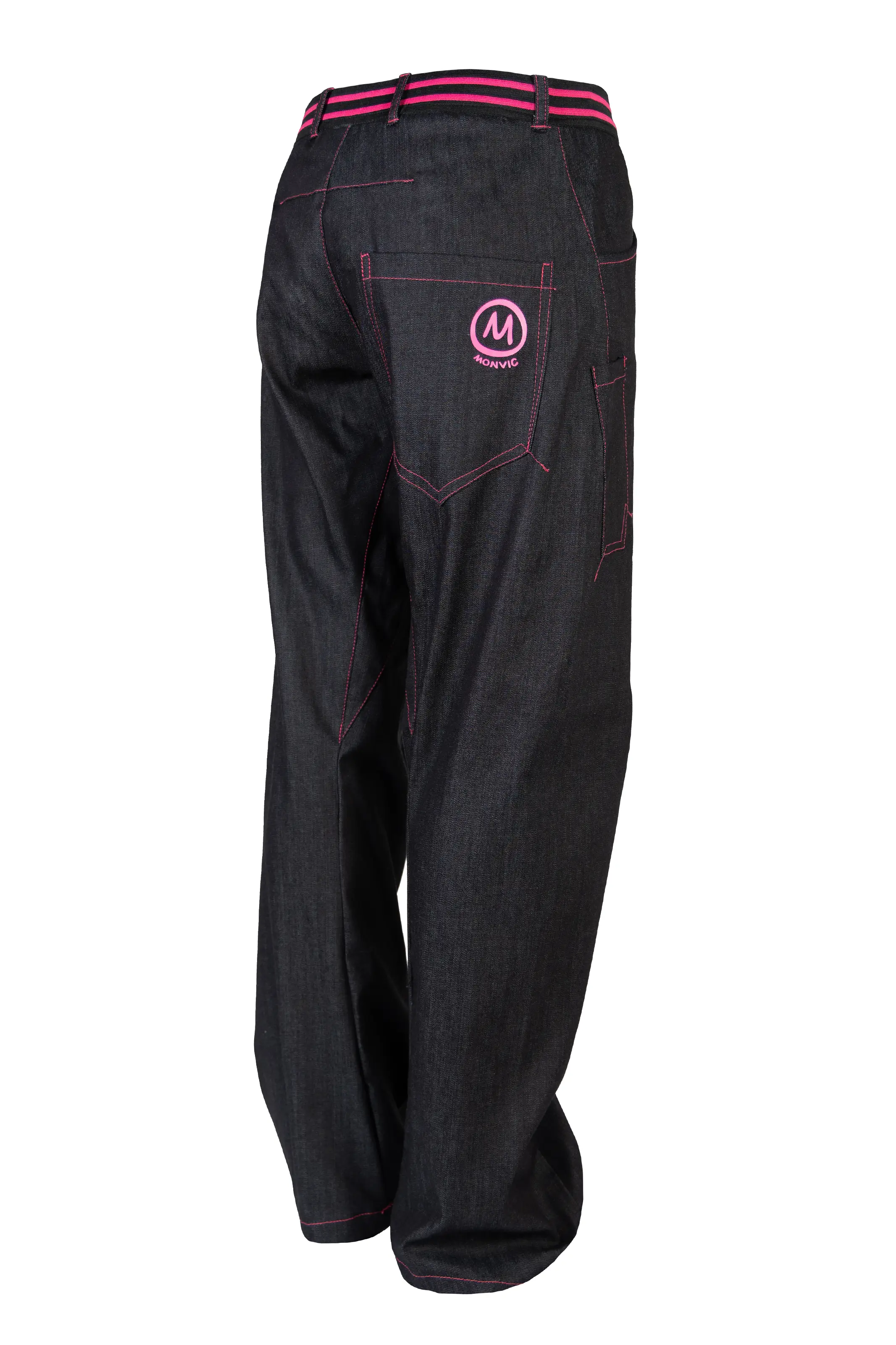 --Jeans Femme denim GEO STRIPES-