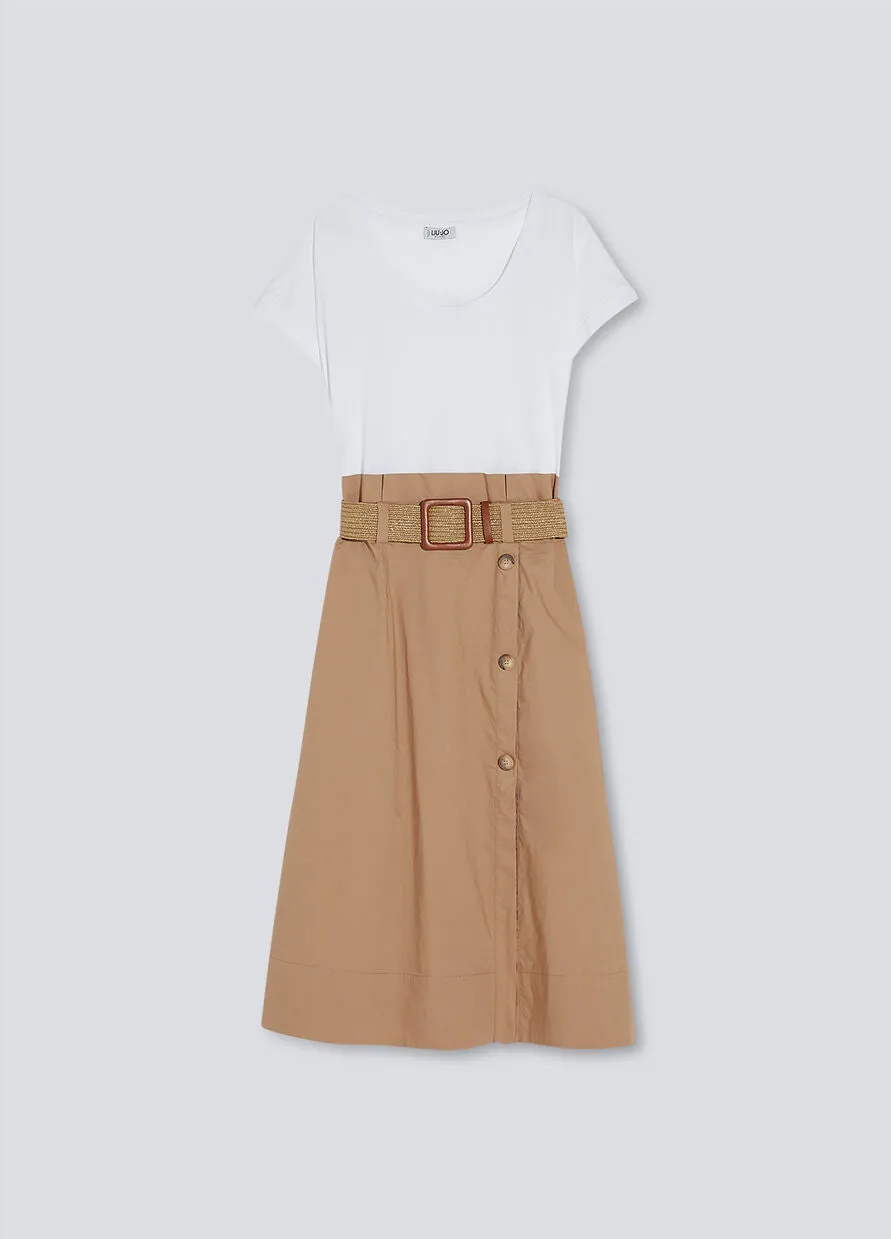 Liu Jo Dress with Belt / Beige