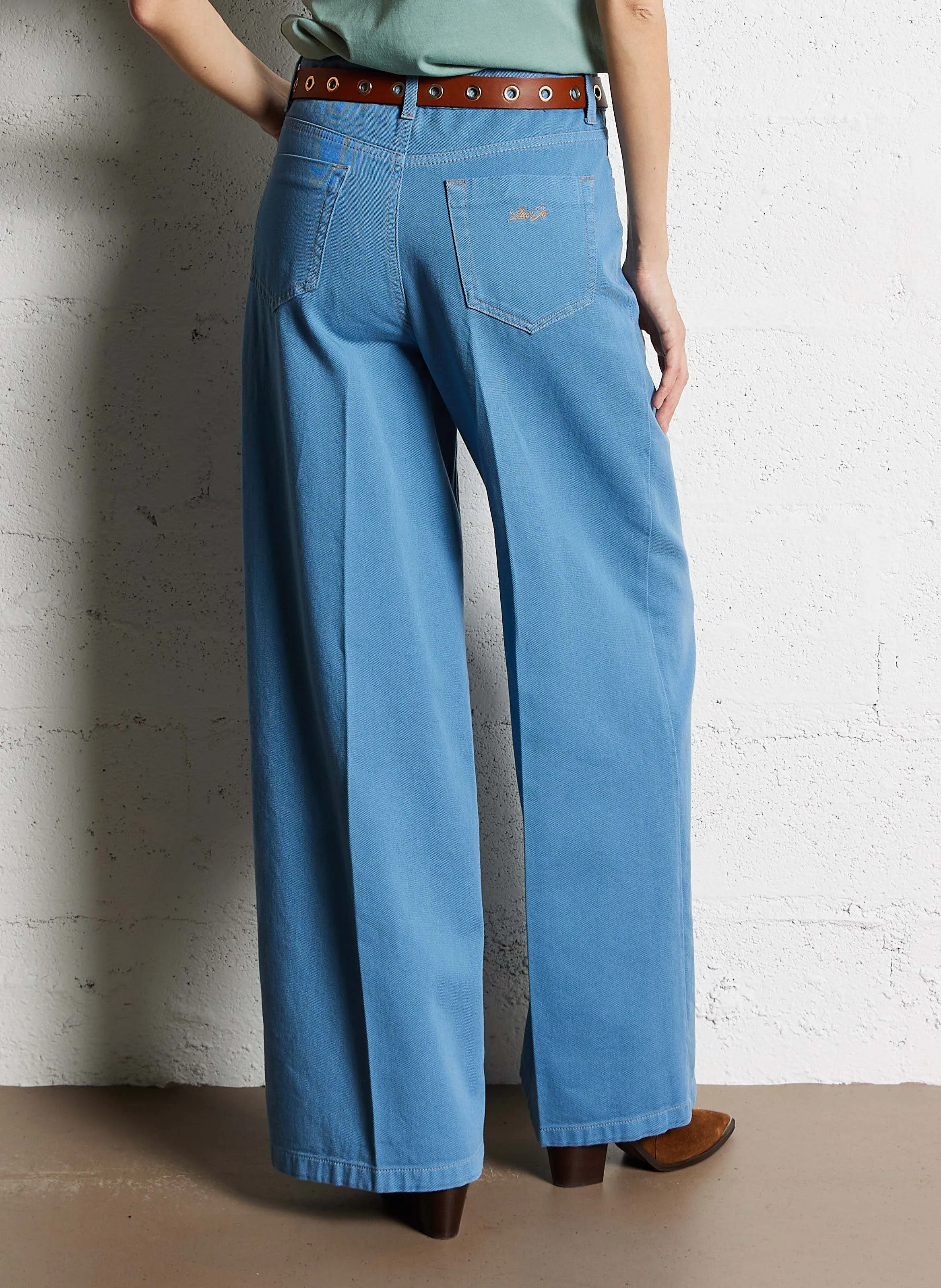  LIU JO   Pantaloni a zampa | Blu