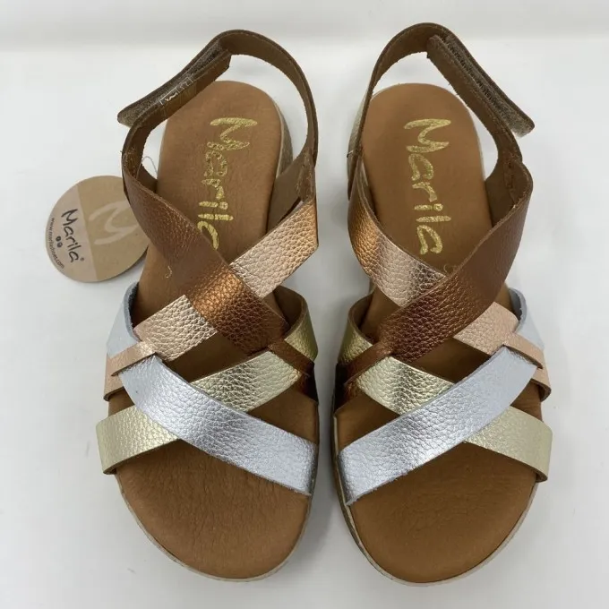 marila sandalo multifasce e velcro