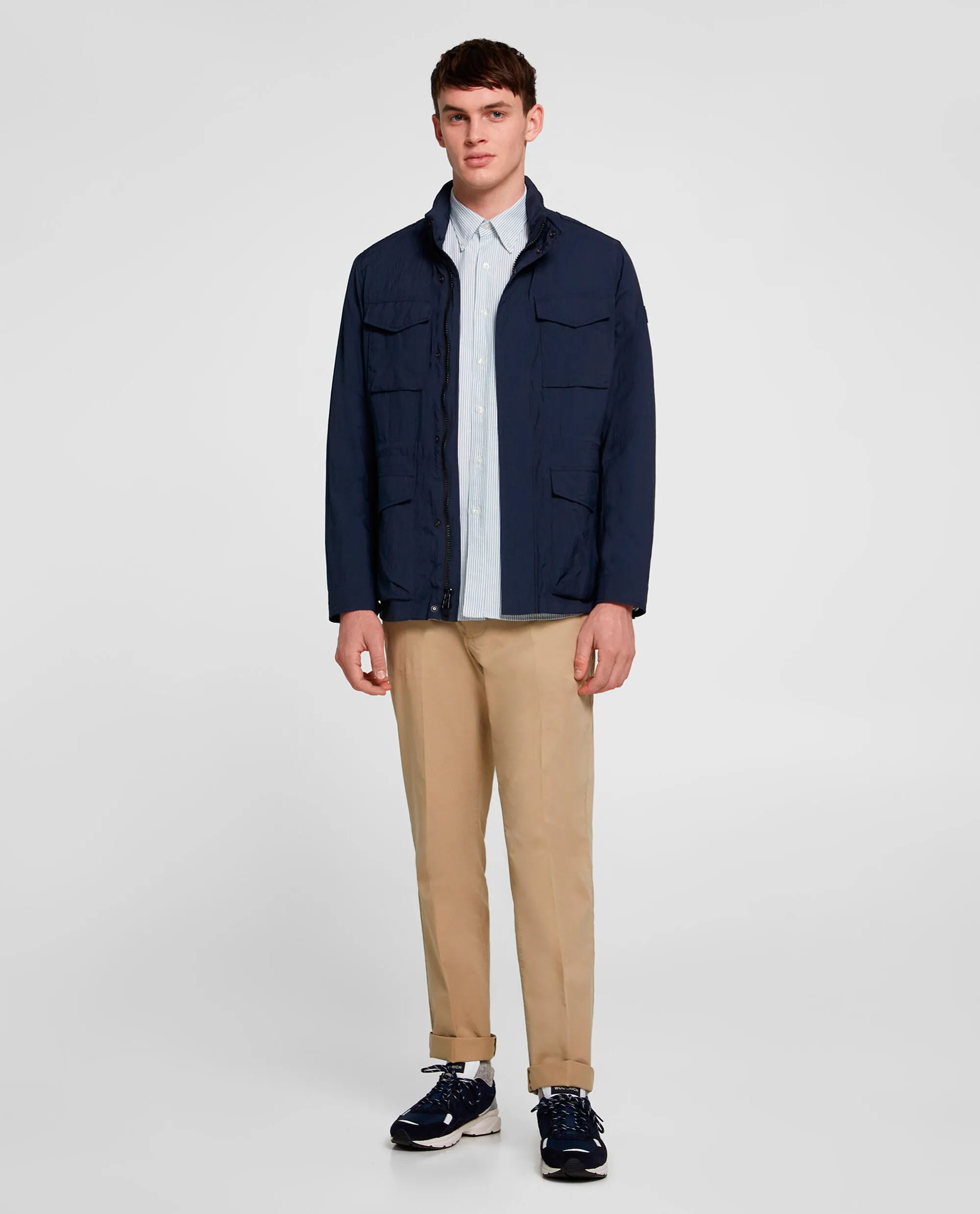 Men's Light Field Jacket / Blue