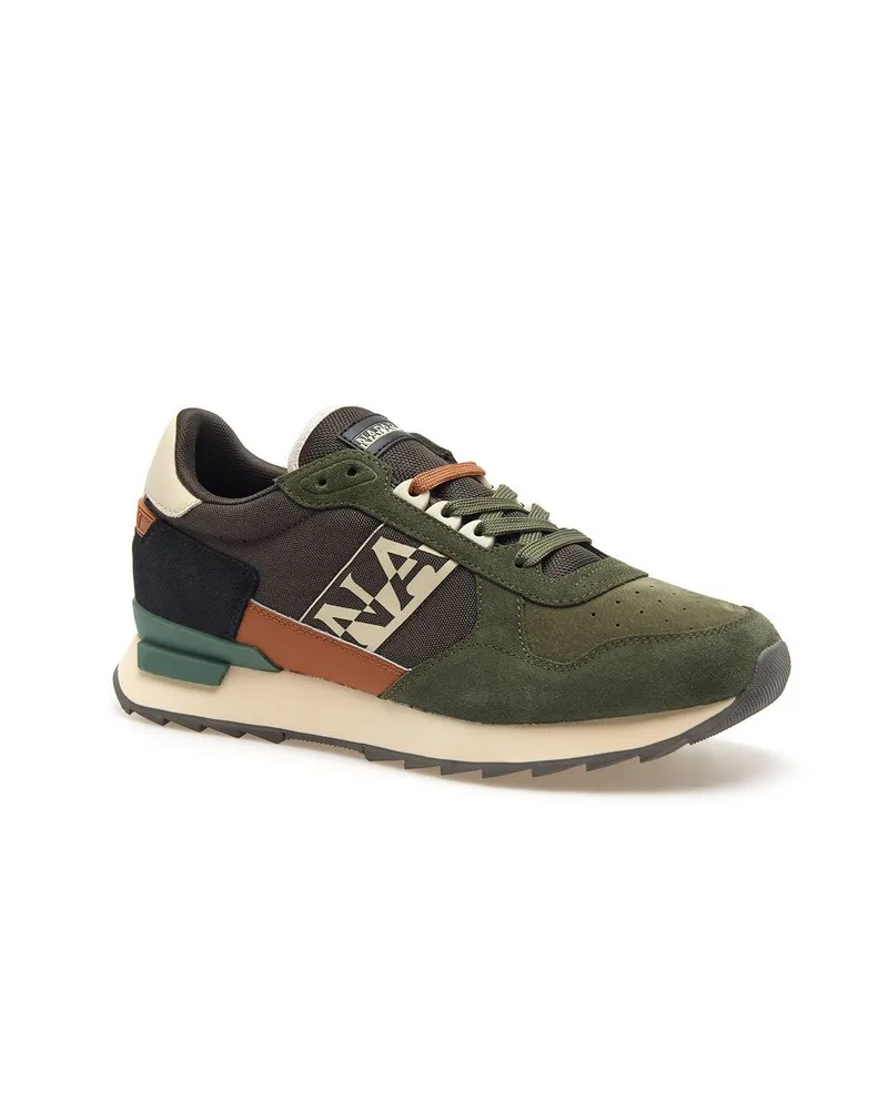 Napapijri sneakers uomo Stab 01 green black