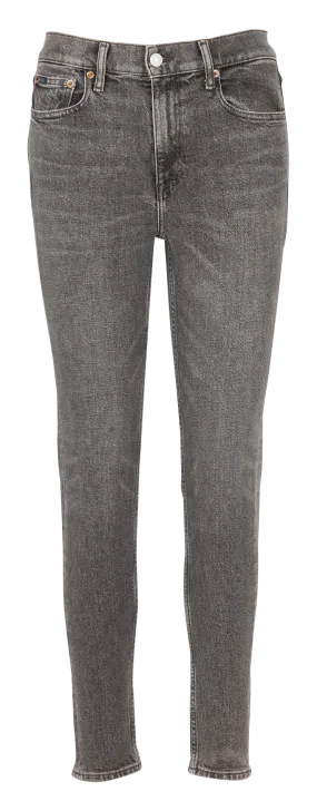  POLO RALPH LAUREN   Jeans skinny a vita alta | Grigio