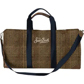 Printed Travel Bag / Brown