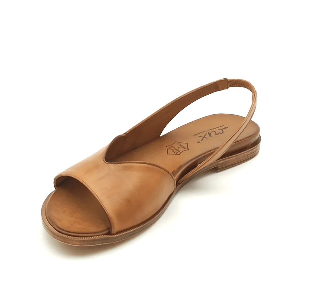 Sandalo Donna in pelle Cuoio Lux 2560 CUOIO