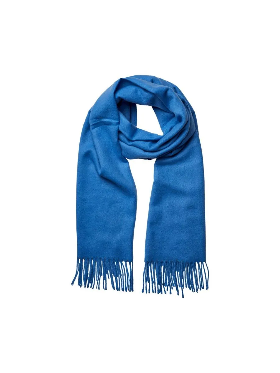 SCIARPE, FOULARD E COLLI Donna PIECES 17141084 NOAH LONG SCARF FRENCH BLUE