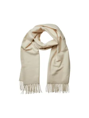 SCIARPE, FOULARD E COLLI Donna PIECES 17141084 NOAH LONG SCARF WHITECAP GRAY