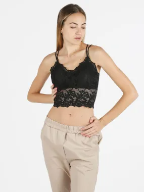 Solada Haut brassière dentelle femme