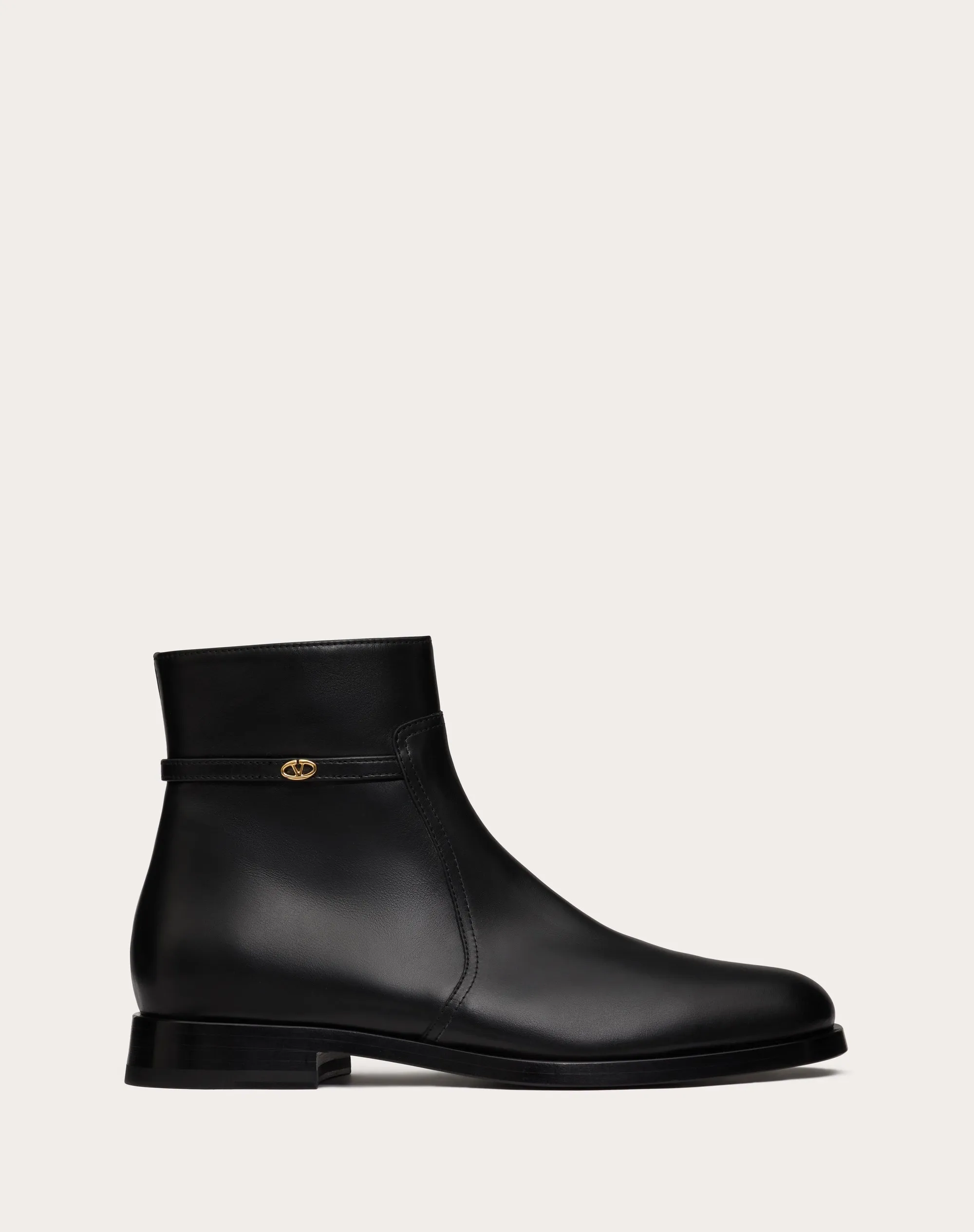 STIVALETTO MINI VLOGO SIGNATURE IN VITELLO