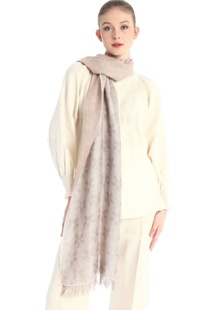 Stola in viscosa jacquard