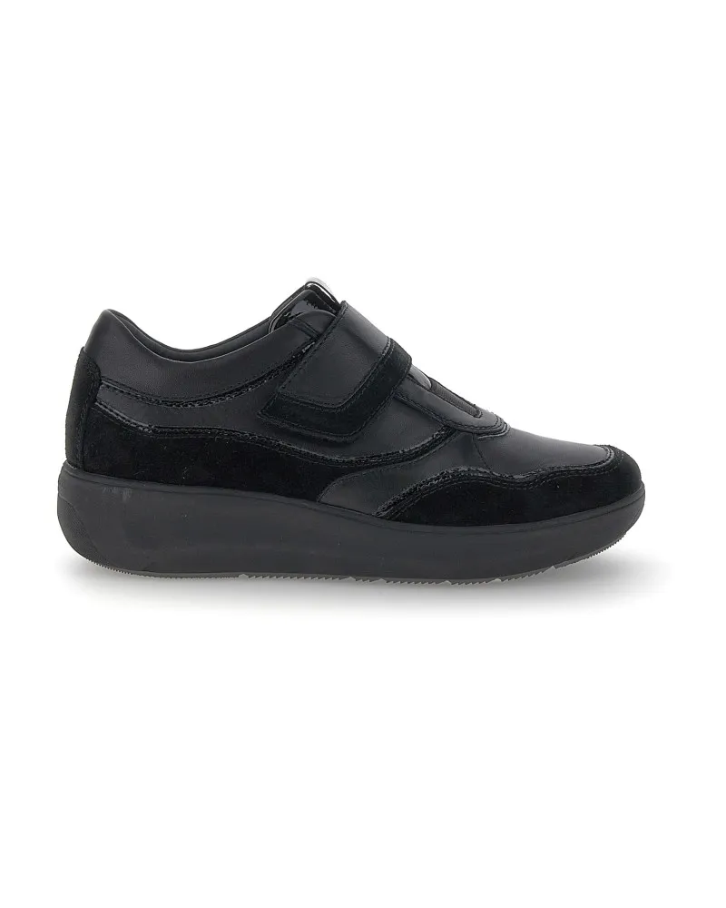 Stonefly sneakers donna Rock 31 in pelle e vernice 221577
