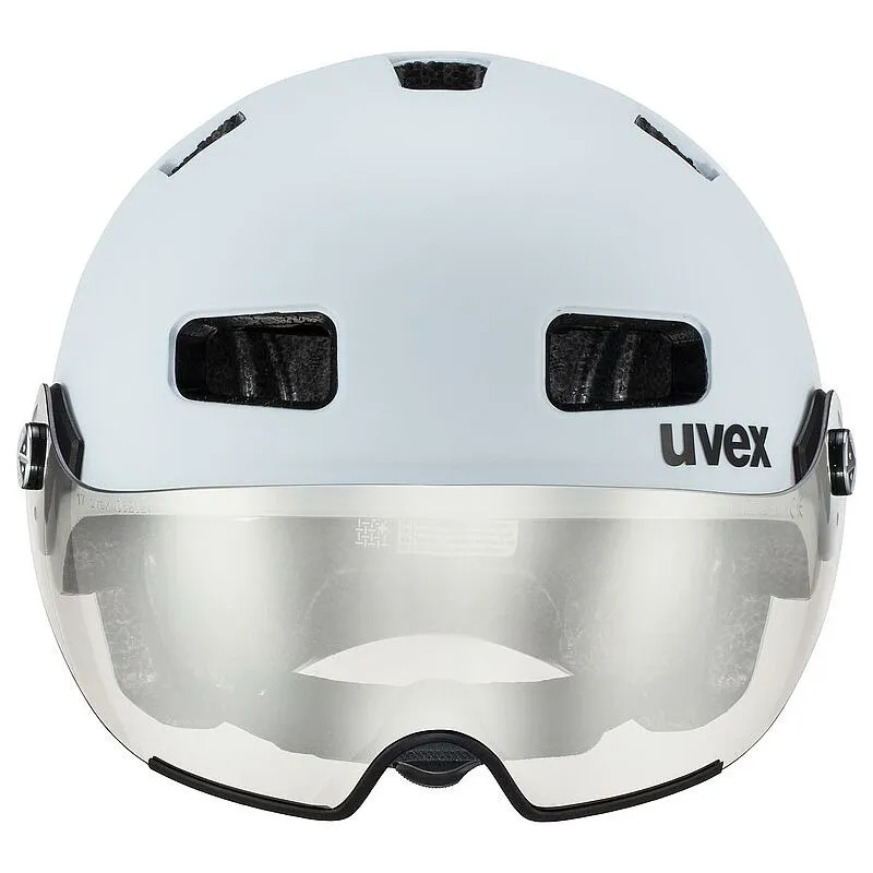 Uvex Rush Visor Casco da bici urbano (Cloud Mat)