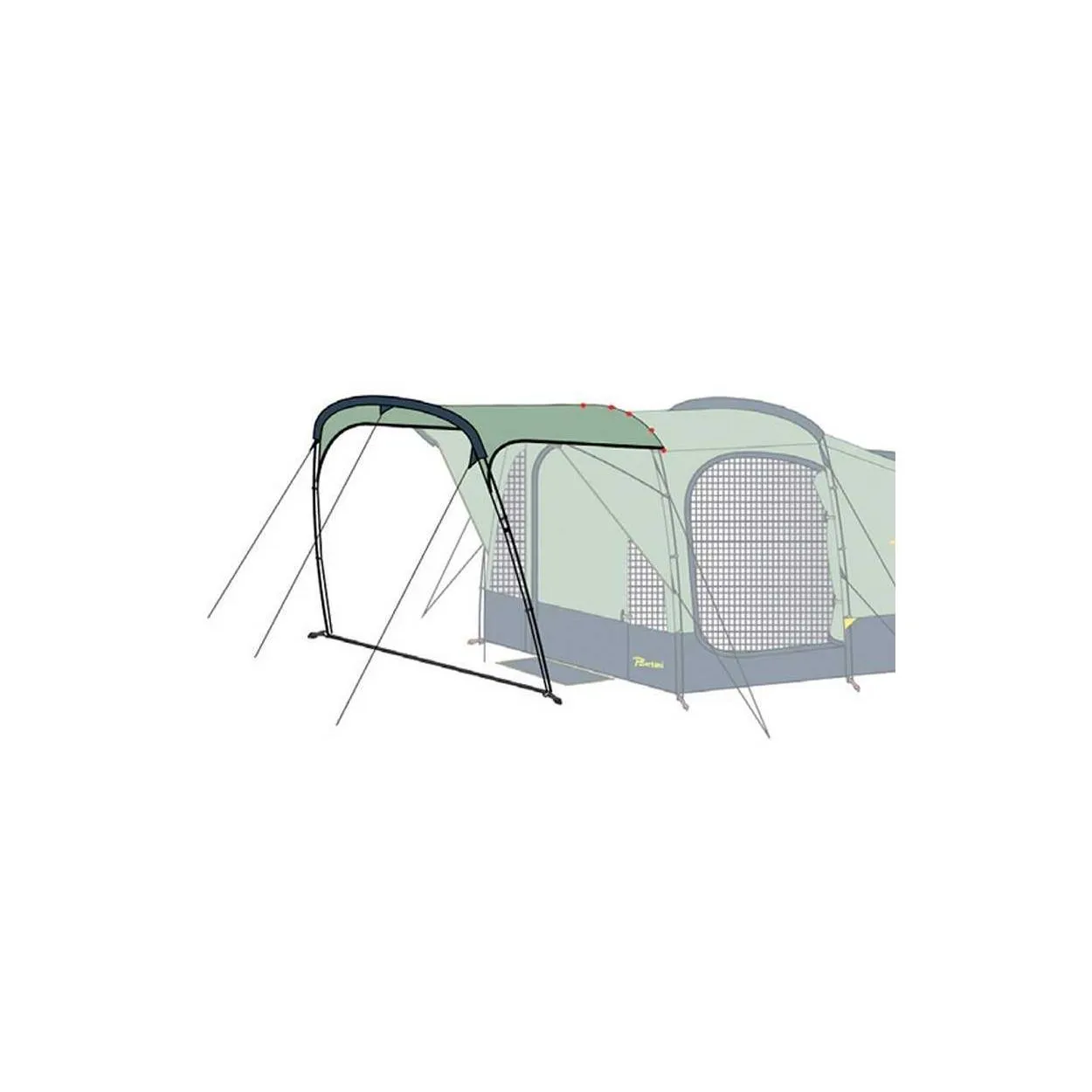 Veranda per tenda Bertoni Globo 3 VIP